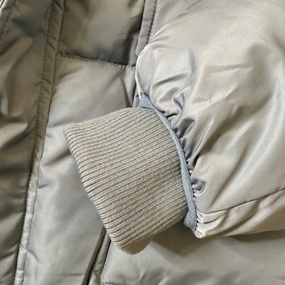 $358 MENS HUDSON PUFFER OUTDOORS SKI COAT JACKET STORMY GRAY VEGAN DOWN FILLED - Picture 15 of 16